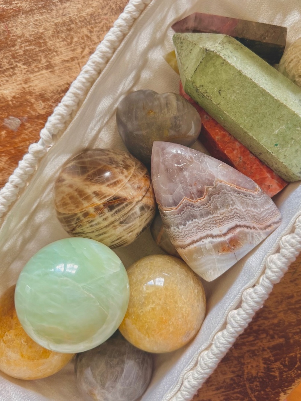 Crystal Bundle | Spheres Towers Hearts Freeform | Mixed Variety